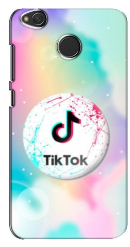 Силиконовый чехол с изображением «TikTok принт» для Xiaomi Redmi 4X