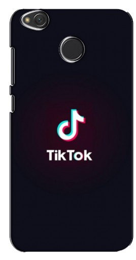 Чехол с печатью «TikTok темный»  для Xiaomi Redmi 4X