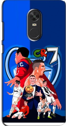 Силиконовый чехол с изображением «CR7» для Xiaomi Redmi Note 4X