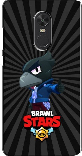 Чехол с картинкой «Crow Brawl Stars» для Xiaomi Redmi Note 4X