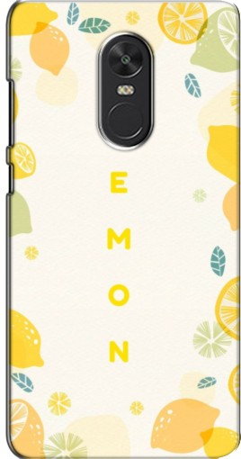 Силиконовый чехол с изображением «Lemon» для Xiaomi Redmi Note 4X