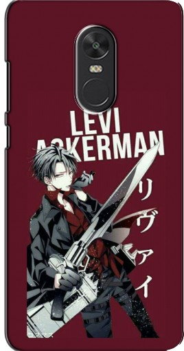 Чехол с принтом «levi Ackerman» для Xiaomi Redmi Note 4X