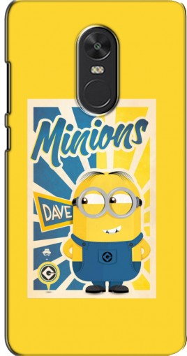 Чехол с печатью «Minions»  для Xiaomi Redmi Note 4X