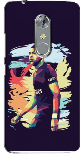 Силиконовый чехол с изображением «ART Mbappe» для ZTE Axon 7