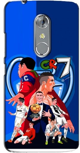 Чехол с печатью «CR7»  для ZTE Axon 7