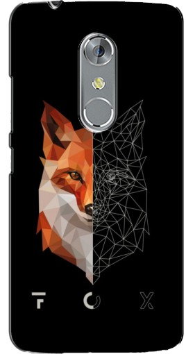 Чехол с картинкой «Fox» для ZTE Axon 7