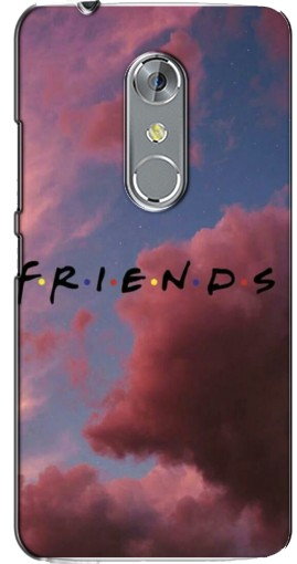 Чехол с печатью «Friends»  для ZTE Axon 7