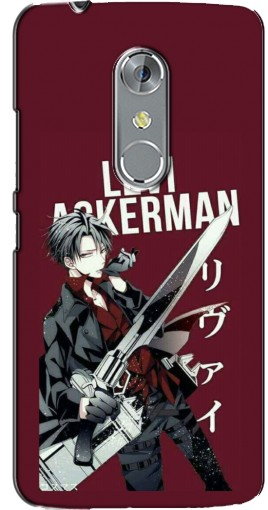 Чехол с картинкой «levi Ackerman» для ZTE Axon 7