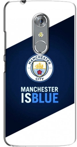 Силиконовый чехол с изображением «Manchester is Blue» для ZTE Axon 7