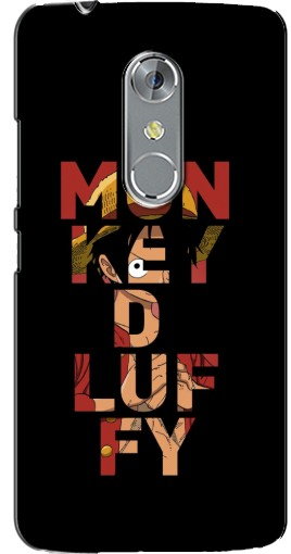 Силиконовый чехол с изображением «Monky d Luffy» для ZTE Axon 7