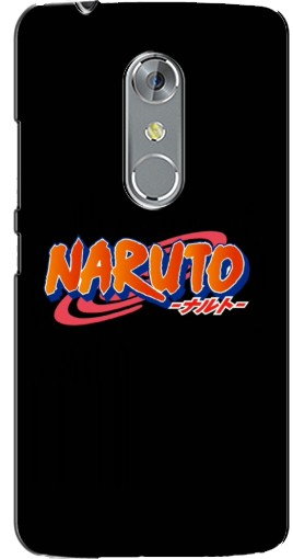 Чехол с картинкой «Надпись Naruto» для ZTE Axon 7