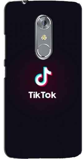 Чехол с печатью «TikTok темный»  для ZTE Axon 7