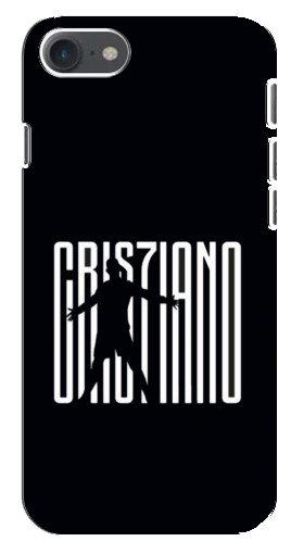 Силиконовый чехол с изображением «Cristiano» для iPhone 8