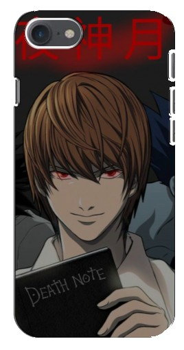 Силиконовый чехол с изображением «Death Note» для iPhone 8