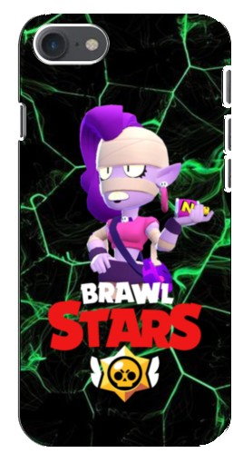 Силиконовый чехол с изображением «Emz Brawl Stars» для iPhone 8