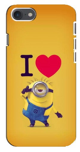 Чехол с принтом «I Love Minion» для iPhone 8