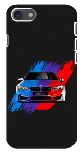 Силиконовый чехол с изображением «Красочный BMW» для iPhone 8