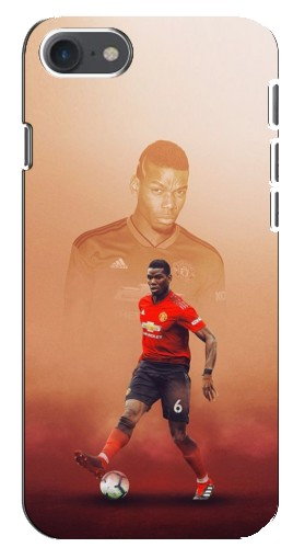 Чехол с принтом «Pogba с Манчестера» для iPhone 8