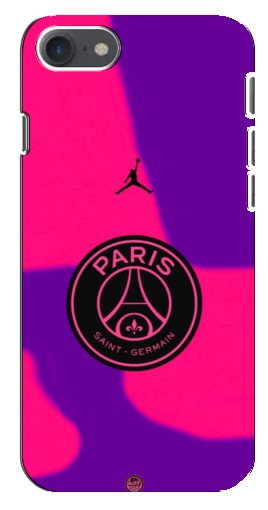 Чехол с картинкой «Яркий лого PSG» для iPhone 8