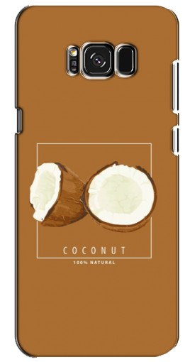 Силиконовый чехол с изображением «Coconut» для Samsung Galaxy S8, G950