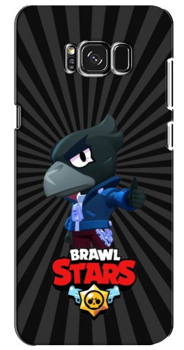 Чехол с печатью «Crow Brawl Stars»  для Samsung Galaxy S8, G950