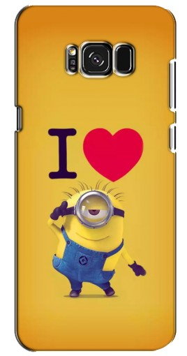 Чехол с картинкой «I Love Minion» для Samsung Galaxy S8, G950