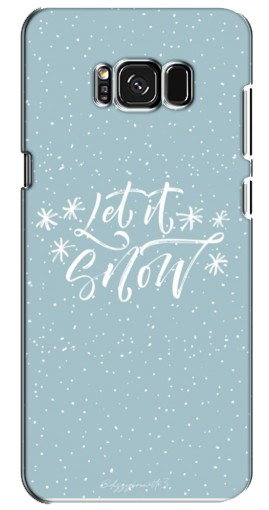 Чехол с картинкой «Let it Snow» для Samsung Galaxy S8, G950