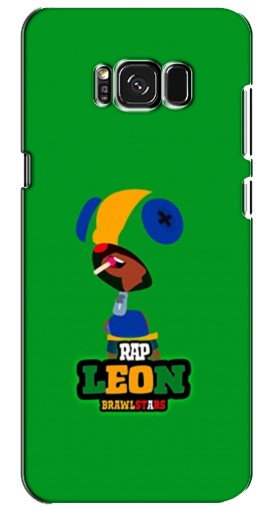 Силиконовый чехол с изображением «RAP Leon» для Samsung Galaxy S8, G950