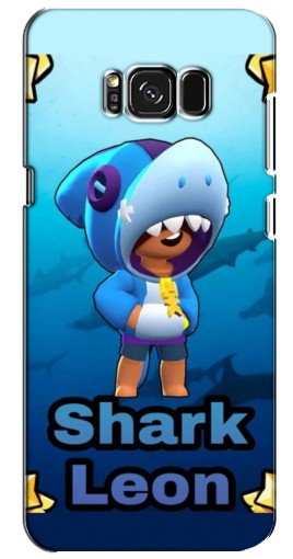 Силиконовый чехол с изображением «Shark Leon» для Samsung Galaxy S8, G950