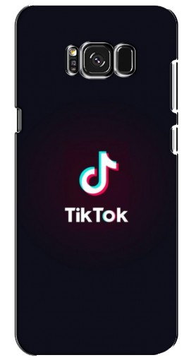 Чехол с печатью «TikTok темный»  для Samsung Galaxy S8, G950