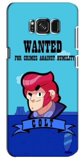 Чехол с принтом «WANTED COLT» для Samsung Galaxy S8, G950