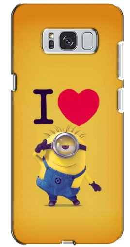 Чехол с картинкой «I Love Minion» для Samsung Galaxy S8 Plus, G955