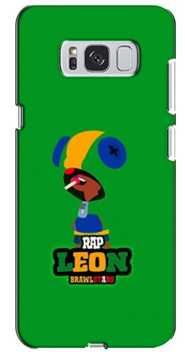 Силиконовый чехол с изображением «RAP Leon» для Samsung Galaxy S8 Plus, G955