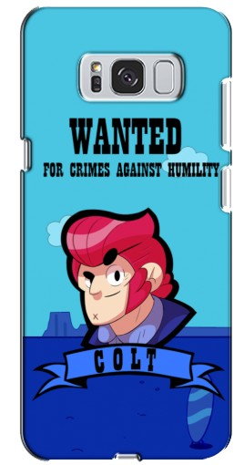 Чехол с принтом «WANTED COLT» для Samsung Galaxy S8 Plus, G955