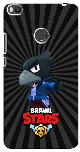 Чехол с картинкой «Crow Brawl Stars» для Xiaomi Mi Max 2