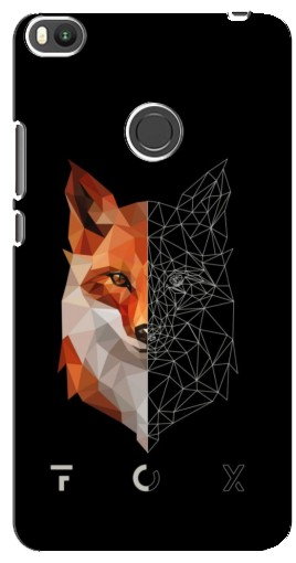 Чехол с печатью «Fox»  для Xiaomi Mi Max 2