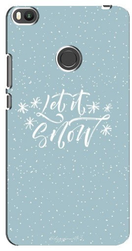 Чехол с принтом «Let it Snow» для Xiaomi Mi Max 2