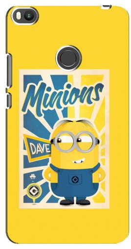 Силиконовый чехол с изображением «Minions» для Xiaomi Mi Max 2