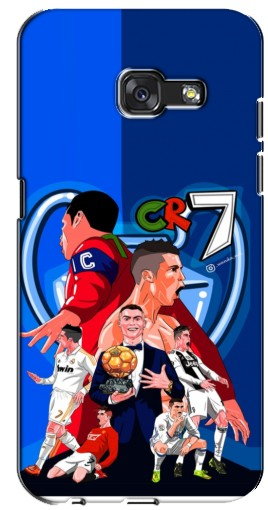 Чехол с картинкой «CR7» для Samsung Galaxy A3 2017 / A320 / A320F