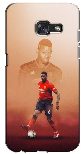 Чехол с печатью «Pogba с Манчестера»  для Samsung Galaxy A3 2017 / A320 / A320F