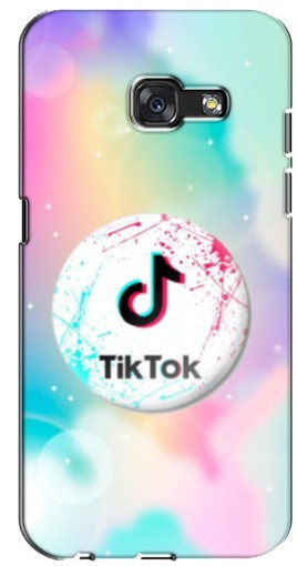 Чехол с печатью «TikTok принт»  для Samsung Galaxy A3 2017 / A320 / A320F