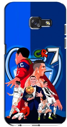 Чехол с принтом «CR7» для Samsung Galaxy A5 2017 / A520 / A520F