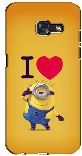 Чехол с картинкой «I Love Minion» для Samsung Galaxy A5 2017 / A520 / A520F