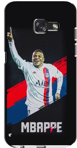 Силиконовый чехол с изображением «Mbappe в ПСЖ» для Samsung Galaxy A7 2017 / A720 / A720F