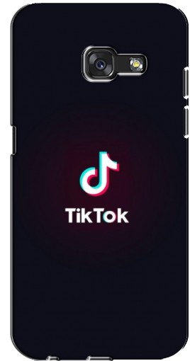 Чехол с принтом «TikTok темный» для Samsung Galaxy A7 2017 / A720 / A720F