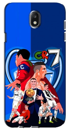 Чехол с печатью «CR7»  для Samsung Galaxy J7 2017 (J730F европейская версия)