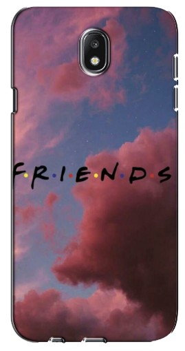 Силиконовый чехол с изображением «Friends» для Samsung Galaxy J7 2017 (J730F европейская версия)