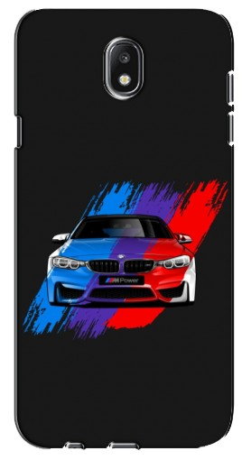 Силиконовый чехол с изображением «Красочный BMW» для Samsung Galaxy J7 2017 (J730F европейская верси