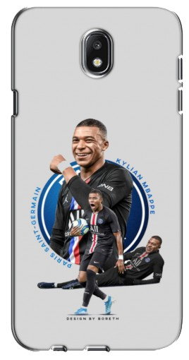 Чехол с печатью «Kylian Mbappe»  для Samsung Galaxy J7 2017 (J730F европейская версия)