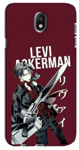 Чехол с печатью «levi Ackerman»  для Samsung Galaxy J7 2017 (J730F европейская версия)